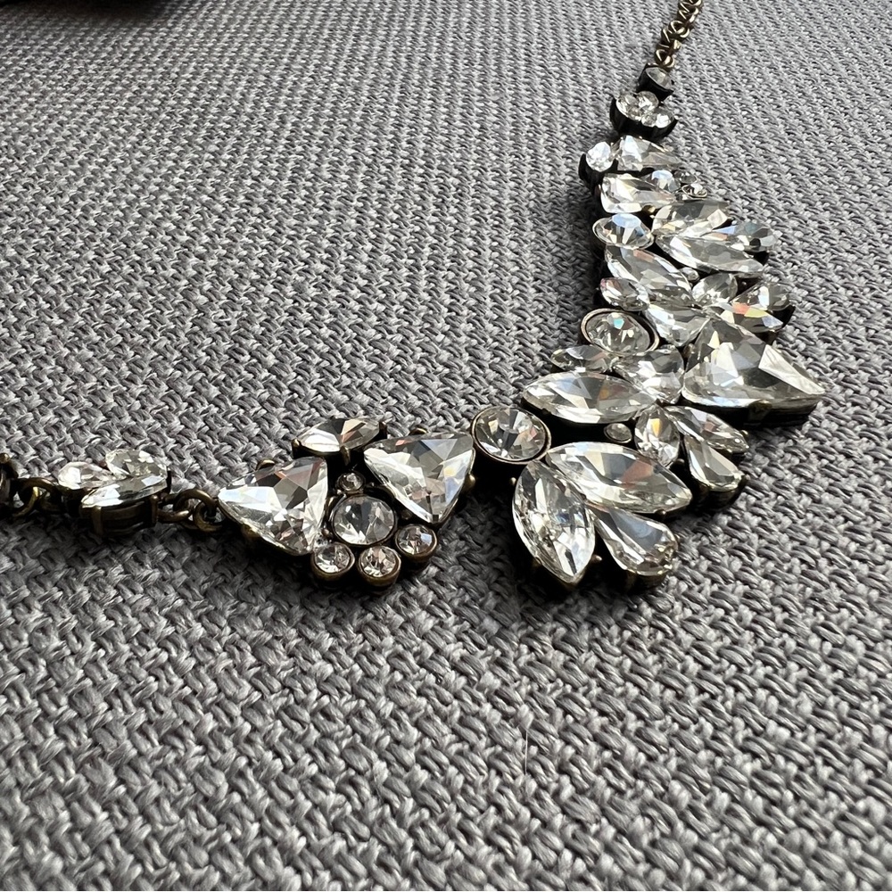 C Wonder Rhinestone Statement Necklace - Picture 5 of 6